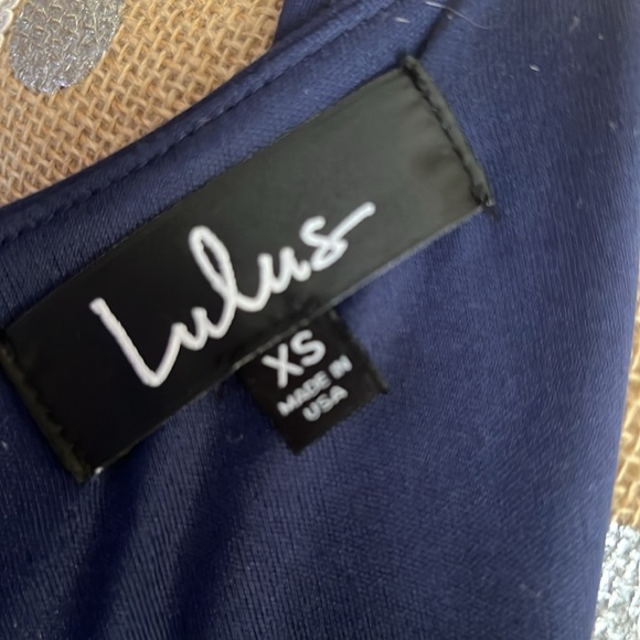 Lulush Skater dress navy blue XS - Picture 9 of 9
